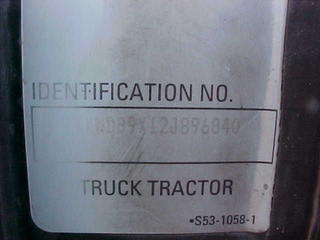 2002 Kenworth W900 Salvage
