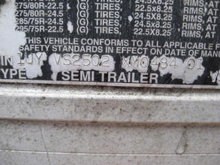 1999 Utility reefer trailer Salvage 1999 Utility reefer trailer Salvage