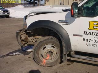 2006 FORD F-550SL DIESEL 325HP CAB AND CHASIS Salvage