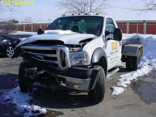 2006 FORD F-550SL DIESEL 325HP CAB AND CHASIS Salvage