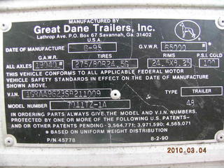 1995 Great Dane Refr Salvage 1995 Great Dane Refr Salvage