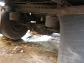1997 wabash 53 ft dry van air ride suspension  Salvage