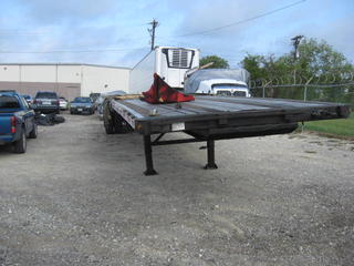 2000 Wabash 48' flat Salvage