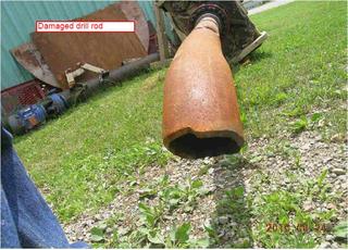 2007 Atlas Copco RD20111 Drill Rig Salvage