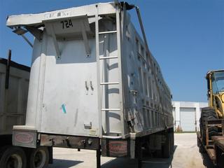 1995 J&B aluminum end-dump Salvage