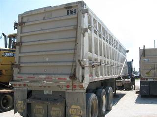1995 J&B aluminum end-dump Salvage 1995 J&B aluminum end-dump Salvage