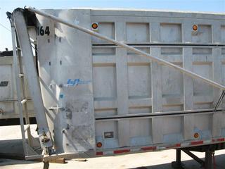 1995 J&B aluminum end-dump Salvage 1995 J&B aluminum end-dump Salvage