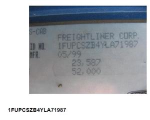 2000 Freightliner Salvage