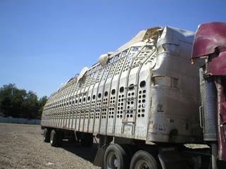 1999 Wilson model PSAL-303 Hog Trailer Salvage