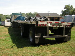 1996 Transcraft flatbed Salvage