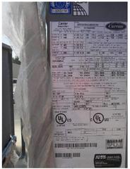 4 Carrier A/C and Gas Heat Units 8.5T,(2) 10T, 12.5T Salvage