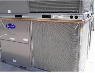 4 Carrier A/C and Gas Heat Units 8.5T,(2) 10T, 12.5T Salvage
