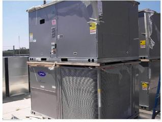 4 Carrier A/C and Gas Heat Units 8.5T,(2) 10T, 12.5T Salvage