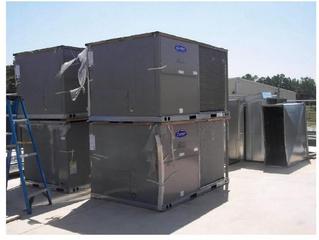 4 Carrier A/C and Gas Heat Units 8.5T,(2) 10T, 12.5T Salvage
